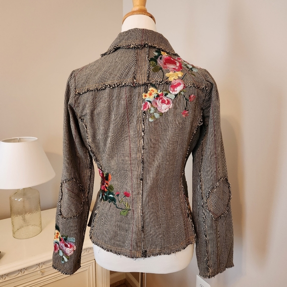 PAPARAZZI EMBROIDERED JACKET BLAZER - Picture 4 of 8